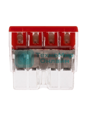 Электромонтажные экспресс-клеммы (2*2.5 мм2) 5шт WAGO