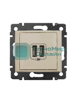 Розетка 2-ая USB 774170 Legrand Valena Сл. кость