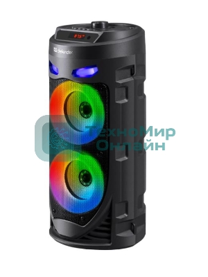 Портативная колонка Defender 16W черный CRASHBOOM