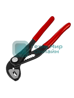 Переставные клещи Matrix 180 мм, кнопочный механизм, хром-ванадий, обливные рукоятки