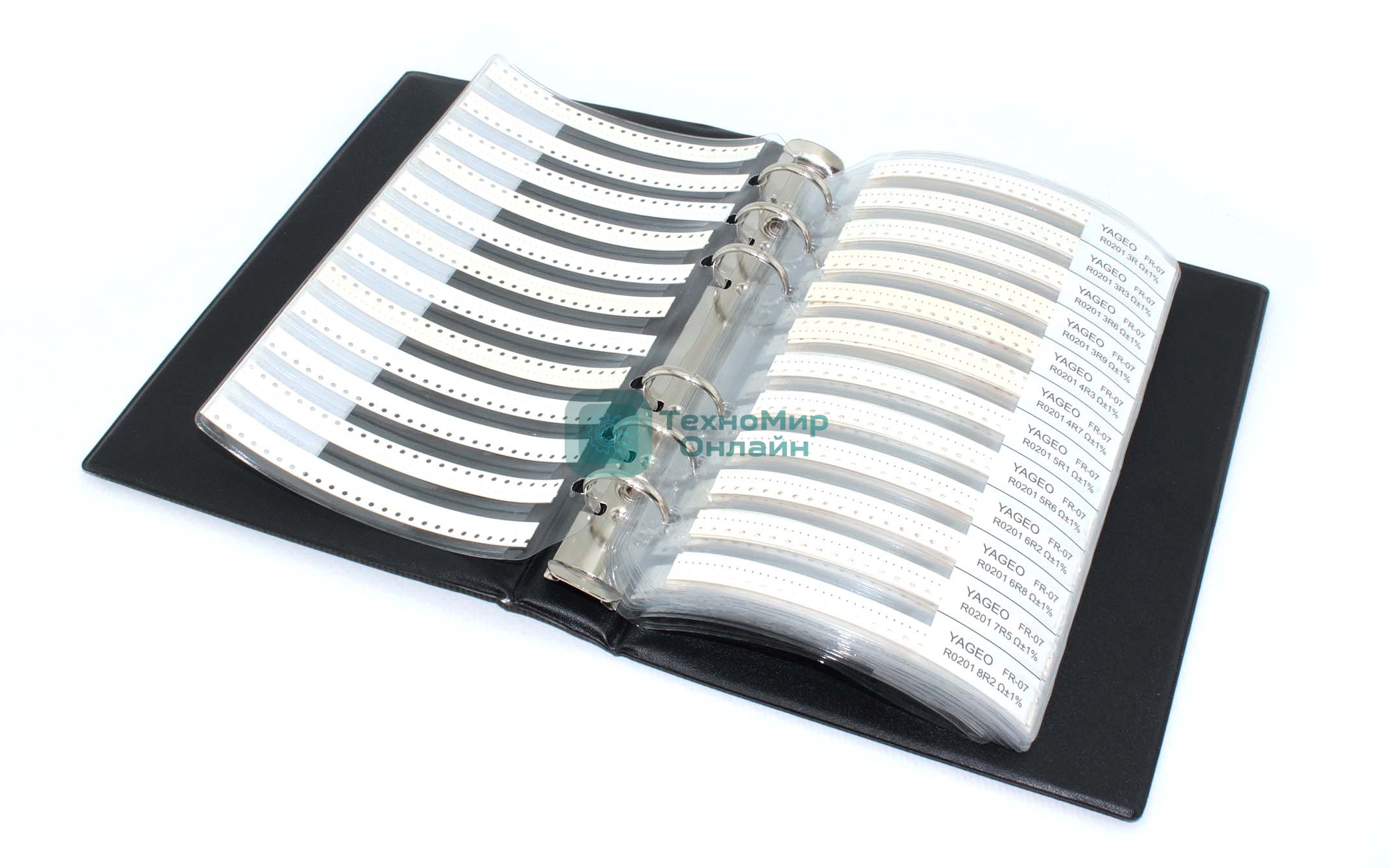 Набор SMD резисторов 0201 по 50 шт.