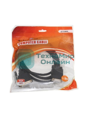 Кабель-переходник DVI (24+5)----> VGA_M/M 1,8м Telecom (TA680F-1.8M) Кабель-переходник DVI (24+5)----> VGA_M/M 1,8м Telecom (TA680F-1.8M)