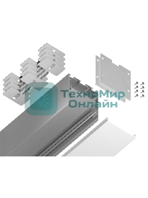 Алюминиевый профиль Ambrella light GP3050AL серебро 2000*42*45
