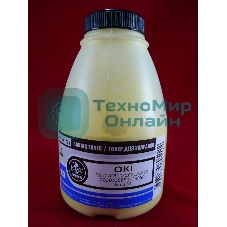 Тонер OKI C610/C810/C821/C822/C830/C5850/C5950/MC560 Yellow (фл., 135г) B&W Premium (Tomoegawa) - фас.России