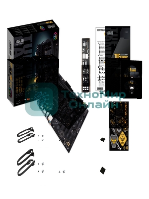 Материнская плата ASUS TUF GAMING B550-PLUS, AM4, AMD B550, 4xDDR4, 6xSATA, 2xM.2, 1xPCIe 4.0 x16, 1xPCIe 3.0 x16, 3xPCIe x1, 1xHDMI, 1xDP, 1x 2.5Gb LAN, 4xUSB-A 3.2 Gen 1, 1xUSB-A 3.2 Gen 2, 2xUSB-A 2.0, 1xUSB-C 3.2 Gen 2, 5x3.5 мм, 7.1, ATX