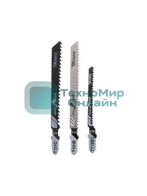 Набор полотен для электролобзика Kranz № 1 T101B/T111C/T119BO (3 шт./уп.)