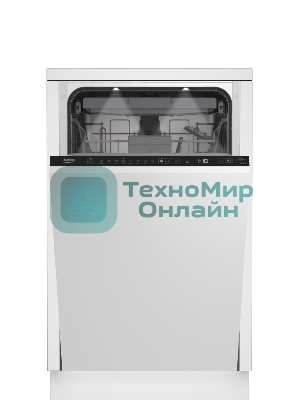 Встраиваемая посудомоечная машина Beko BDIS38120Q, белый, 44.8 см, 11 компл., 46 дБ, класс A