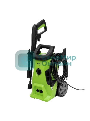 Мойка высокого давления Сибртех АМ-1700, 1700 Вт, 130 бар, 350 л/ч, колесная