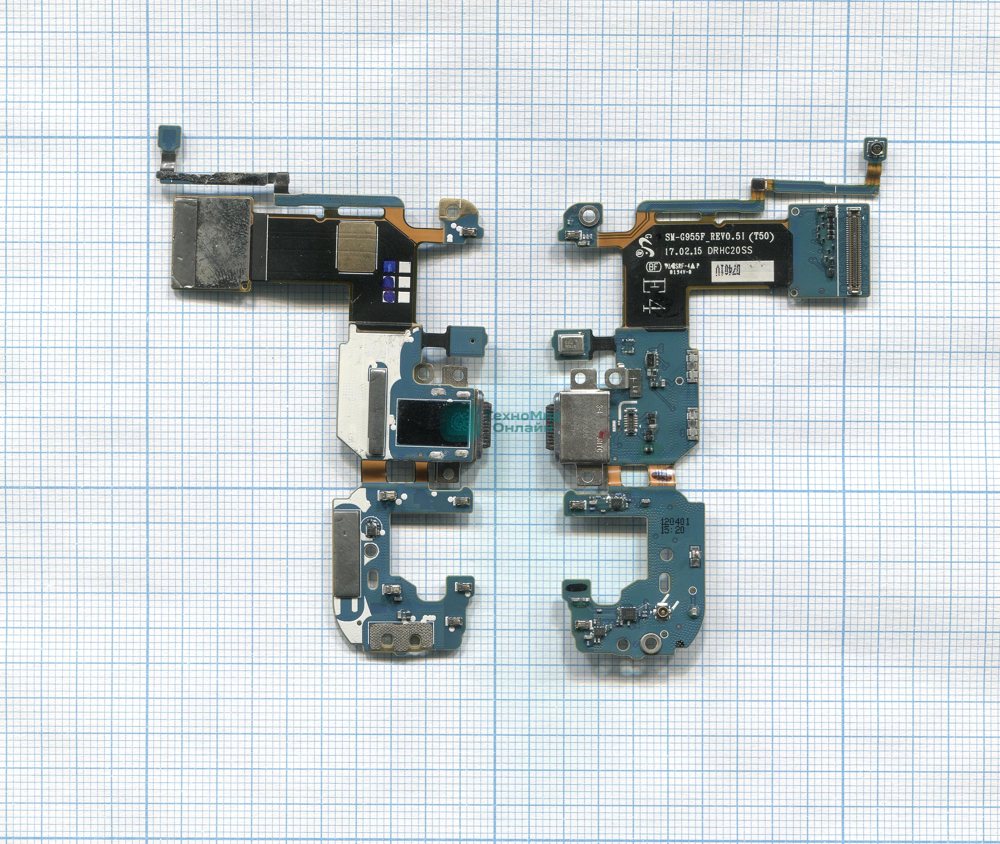 Шлейф разъема питания для Samsung Galaxy S8 Plus SM-G955F