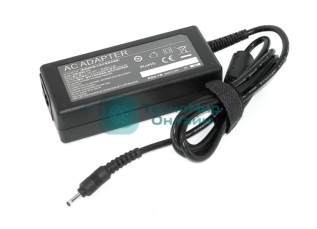 Блок питания (сетевой адаптер) для ноутбуков Asus 19.5V 3.08A 3.0x1.1мм 60W OEM