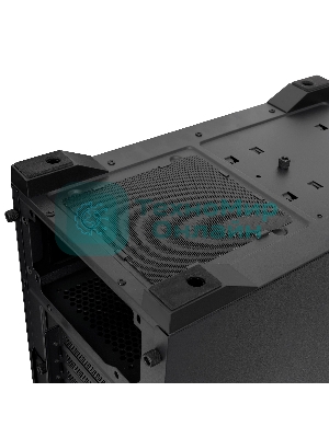 Компьютерный корпус HSPD M520, Mesh Mid Tower, черный, slide TG, 0.45 SPCC, 4x120мм ARGb ATX, mATX, mITX 160/330/184мм 2x2.5