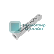 Дюбель распорный Kranz 8х40мм, серый, нейлон, пакет (100 шт/уп)