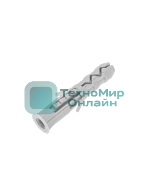 Дюбель распорный Kranz 8х40мм, серый, нейлон, пакет (100 шт/уп)