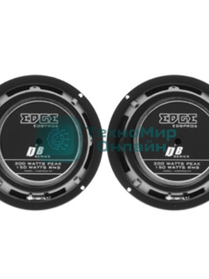 Колонки автомобильные Edge EDBPRO6-E9 300Вт 95дБ 4Ом 16см (6.5дюйм) (ком.:2кол.) среднечастотные однополосные