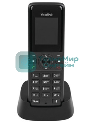 Телефон DECT-трубка Yealink W74H черный