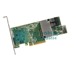 Контроллер LSI MegaRAID SAS9361-8I (PCI-E 3.0 x8, LP) SGL SAS 12G, RAID 0,1,10,5,6, 8port (2*intSFF8643),2Gb onboard, Каб.отдельно