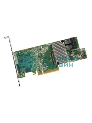 Контроллер LSI MegaRAID SAS9361-8I (PCI-E 3.0 x8, LP) SGL SAS 12G, RAID 0,1,10,5,6, 8port (2*intSFF8643),2Gb onboard, Каб.отдельно