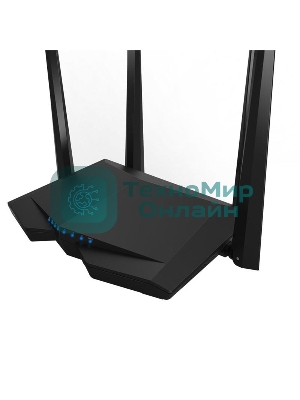 Маршрутизатор Tenda AC6 AC1200 Двухдиапазонный, Wi-Fi маршрутизатор, 4*5 дБи внешние антенны