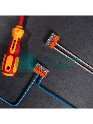 Универсальная компактная клемма Rexant 5-проводная до 4,0 мм² (40 шт./уп.)