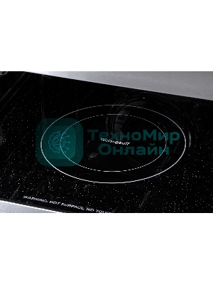 Духовой шкаф электрический Weissgauff OEMS 459 PDB черный, встраиваемый