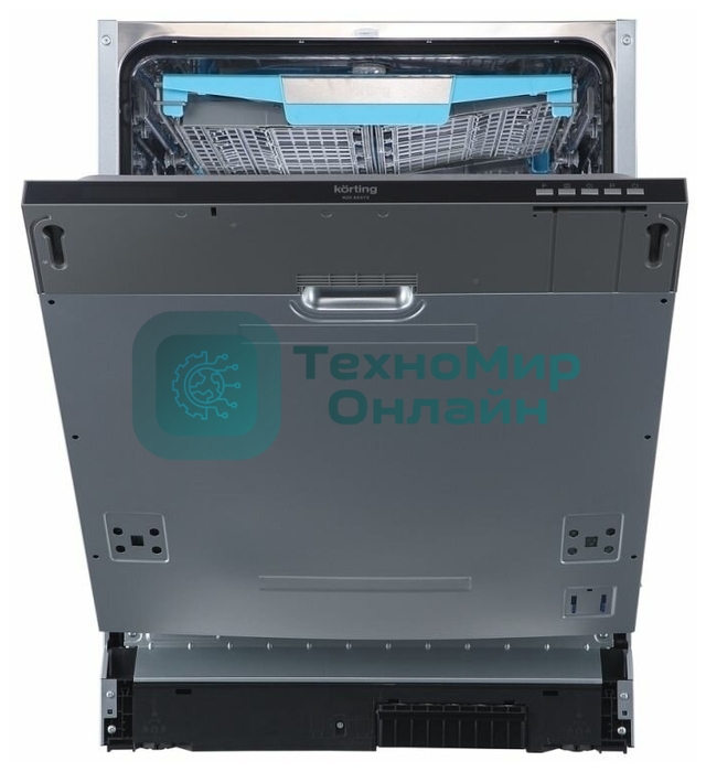 Встраиваемая посудомоечная машина Korting KDI 60570, серый, 59.8 см, 14 компл., 47 дБ, класс A++