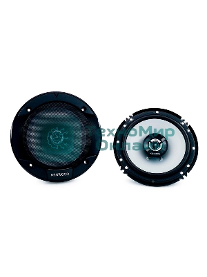 Колонки автомобильные Kenwood KFC-S1666 330Вт 87дБ 4Ом 16см (6.5дюйм) (ком.:2кол.) коаксиальные двухполосные