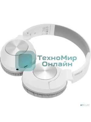 Гарнитура A4Tech 2Drumtek BH300 серебристый, беспроводная + проводная, Bluetooth, до 35 ч