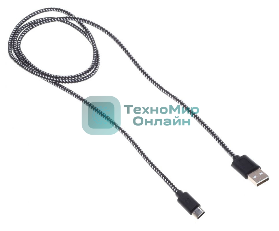 Кабель Buro Braided USB A(m)-USB Type-C (m) 1м (BHP RET TYPEC1)
