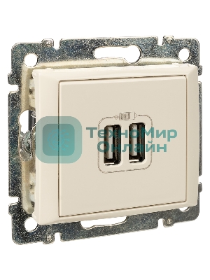 Розетка 2-ая USB 774170 Legrand Valena Сл. кость