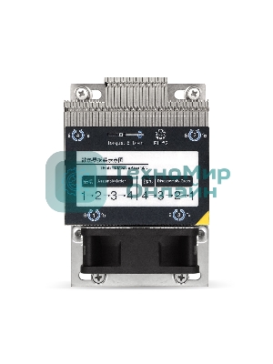 Кулер для процессора ExeGate ESNK-P0063AP4.PWM.2U.SP3.Cu серебристый, 60 мм, алюминий/медь, 6800 об/мин, 54.3 дБ, 4 pin, 240 Вт, 64.5 мм