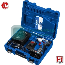 Бесщеточный гайковерт ЗУБР Профессионал GB-250-22, 20В, 2 АКБ (2Ач), в кейсе