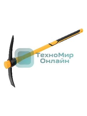 Кирка Denzel 2000 г, узкая, фиберглассовая обрезиненная рукоятка 900 мм