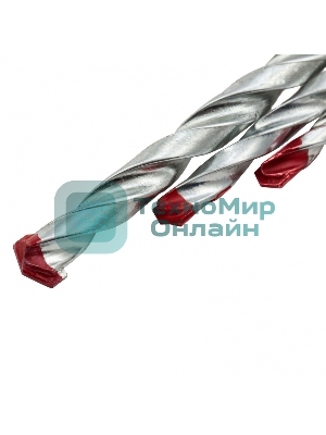 Набор сверл Sparta по бетону 5-6-8 мм, металлу 5-6-8 мм, дереву 5-6-8 мм, 9 шт. цилин. хвостовик