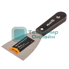 Шпательная лопатка Sparta стальная, 75 мм, полированная, пластмассовая рукоятка