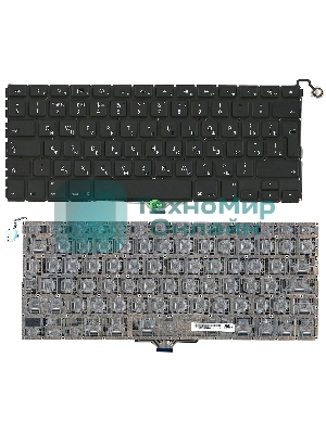 Клавиатура для ноутбука MacBook Air A1304 A1237 13.3 черная большой ENTER