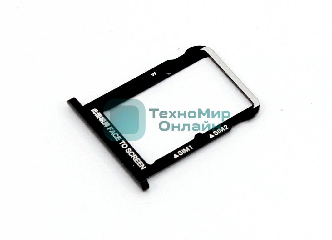 Лоток для SIM-карты Xiaomi Mi 6X черный