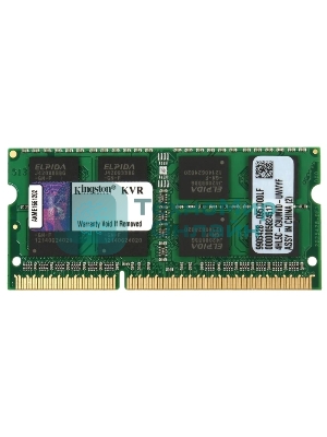 Оперативная память Kingston ValueRAM, DDR3, 8GB (1x8GB), 1600MHz, CL11, SO-DIMM