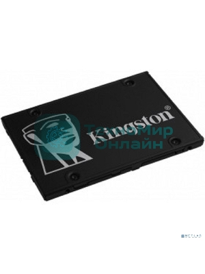 Накопитель SSD Kingston KC600, 256Gb, SATA III, 2.5