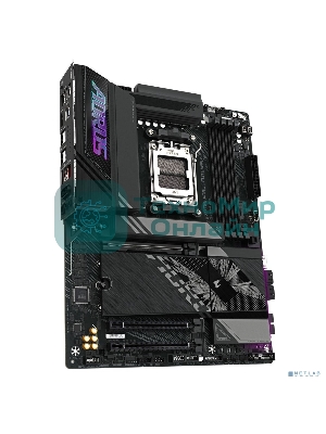 Материнская плата Gigabyte X870E AORUS ELITE WIFI7, AM5, AMD X870E, 4xDDR5, 4xSATA, 4xM.2, 1xPCI-E 5.0 x16, 1xPCI-E 4.0 x4, 1xPCI-E 3.0 x4, 1xHDMI, 1x 2.5Gb LAN, 4xUSB-A 3.2 Gen 1, 2xUSB-A 3.2 Gen 2, 4xUSB-A 2.0, 2xUSB-C 4.0, 2x3.5 мм, 7.1, ATX