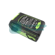Аккумулятор совместимый для Greenworks G40B5 2927207 40V 5000mAh
