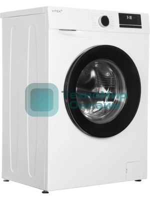 Стиральная машина Vitek VT-WME6008 белый, загрузка фронтальная 6 кг, 1000 об/мин, класс A++