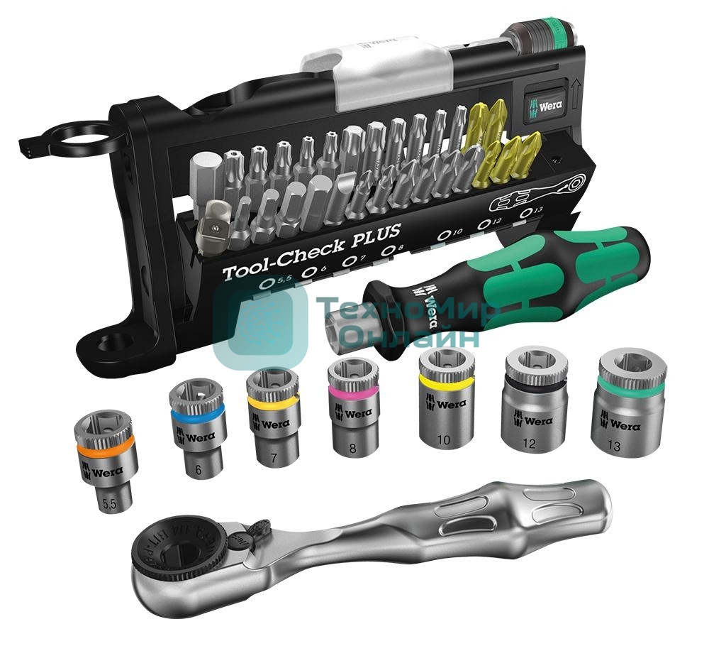 Набор инструментов WERA WE-056490Tool-Check PLUS 39 предметов