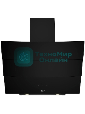 Вытяжка наклонная Beko HCA 62640 B чёрный, 60 см, 537 м³/ч, 48 дБ