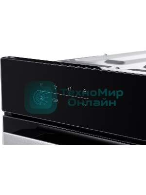 Духовой шкаф электрический Weissgauff OEMS 459 PDB черный, встраиваемый