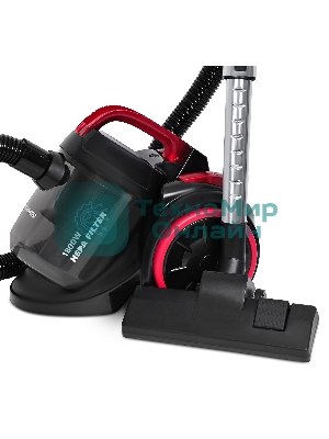 Пылесос Starwind SCV3410 1800Вт черный/бордовый