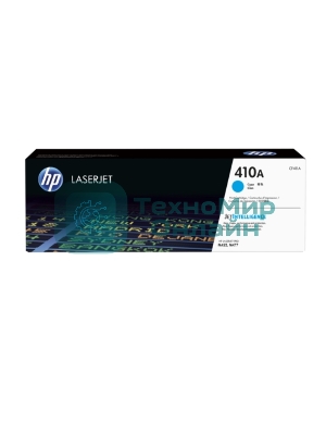 Тонер Картридж HP 410A CF411A голубой для HP LJ Pro M452/M477 (2300 стр.)