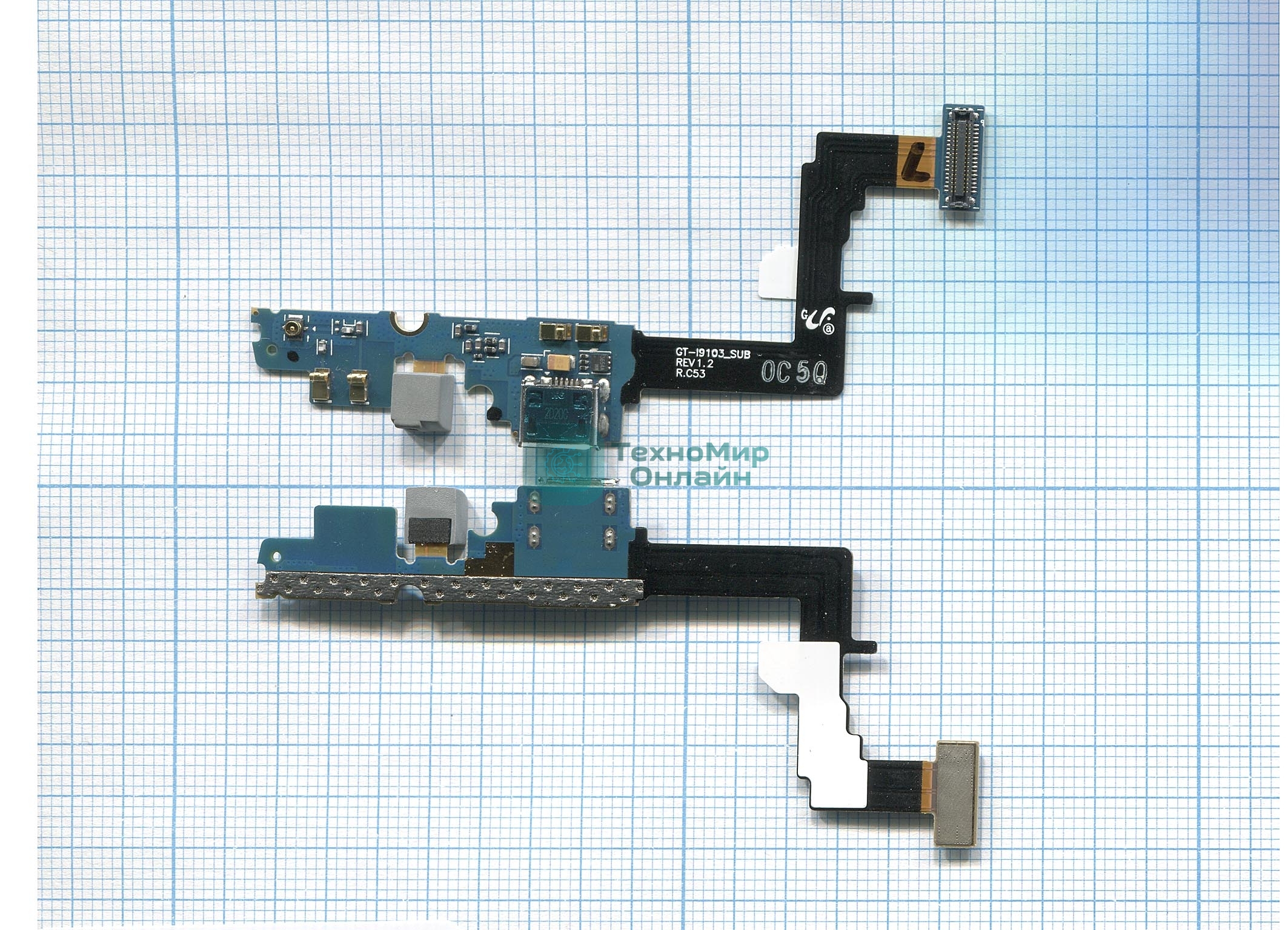 Шлейф разъема питания для Samsung Galaxy R I9103
