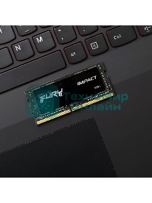 Оперативная память Kingston Fury Impact, DDR5, 8GB (1x8GB), 4800MHz, CL38 SO-DIMM