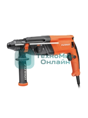 Перфоратор Patriot RH 263, SDS-plus, 880 Вт, 2,9 Дж, от сети