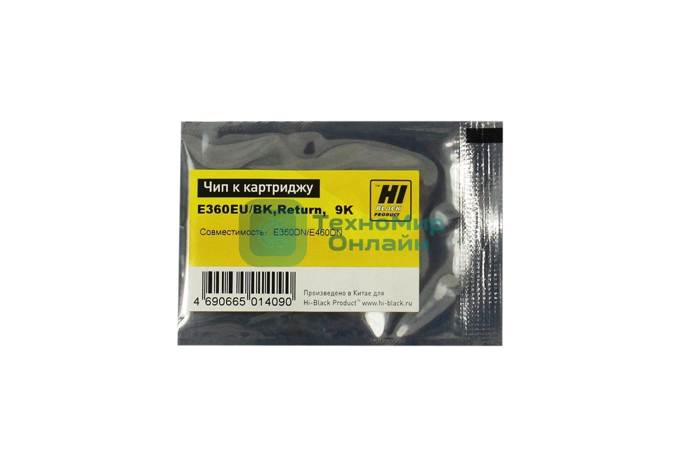 Чип к картриджу Lexmark E360DN/E460DN (Hi-Black) new, 9K